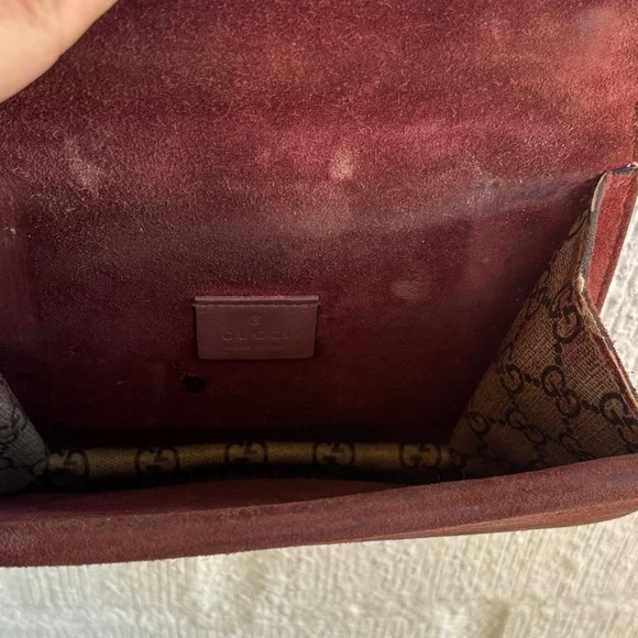 Gucci Monogram Floral Leather Dionysus Mini Crossbody - Picture 8 of 14